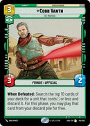 Cobb Vanth - The Marshal (115/262) (115/262) [Shadows of the Galaxy]