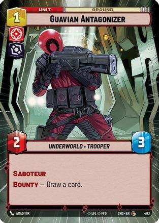 Guavian Antagonizer (403) (Hyperspace) (403) [Shadows of the Galaxy]