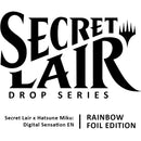 Secret Lair: Drop Series - Secret Lair x Hatsune Miku (Digital Sensation - Rainbow Foil Edition)