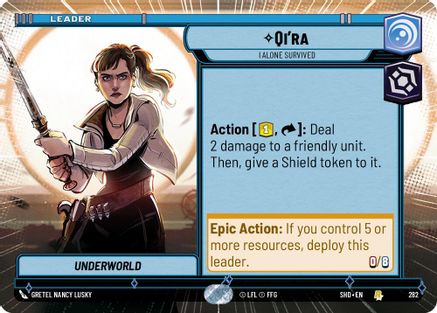 Qi'ra - I Alone Survived (282) (Hyperspace) (282) [Shadows of the Galaxy]