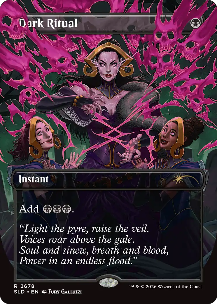 Dark Ritual (2678) [Secret Lair Drop Series]