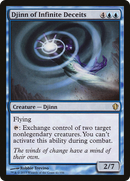 Djinn of Infinite Deceits [Commander 2013]