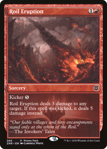 Roil Eruption (Promo Pack) [Zendikar Rising Promos]