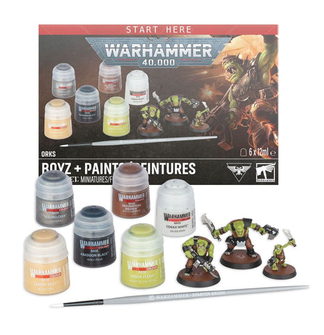 Orks: Boyz + Paints