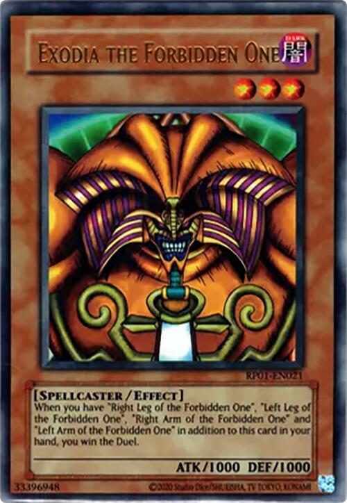 Exodia the Forbidden One [RP01-EN021] Ultra Rare