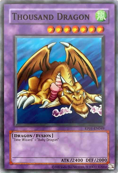 Thousand Dragon [RP01-EN049] Common