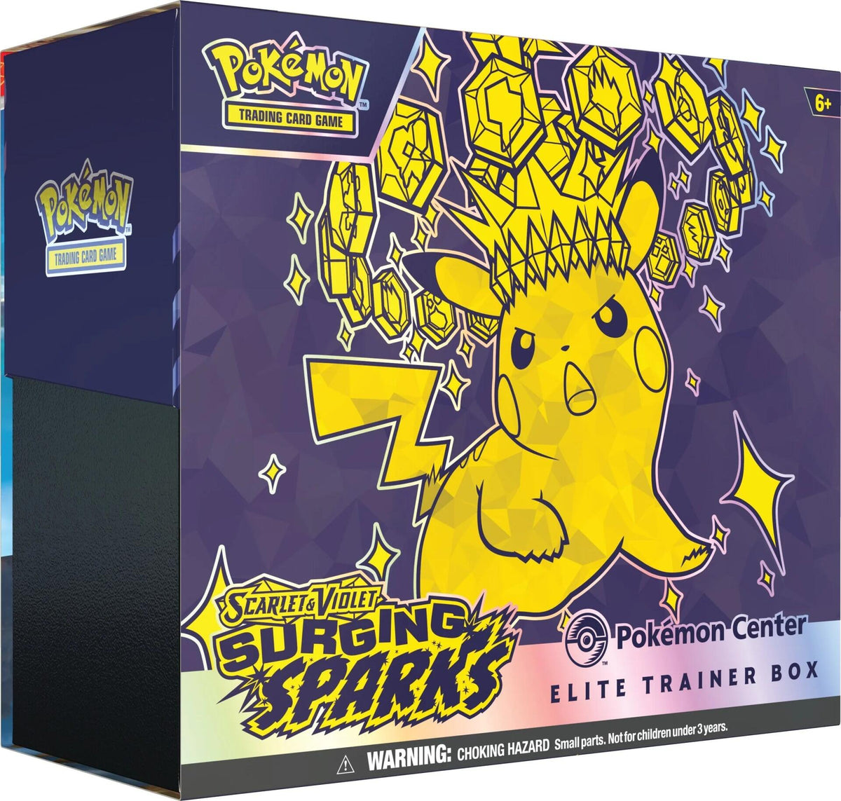 Scarlet & Violet: Surging Sparks - Elite Trainer Box (Pokemon Center Exclusive)(Dent in corner)