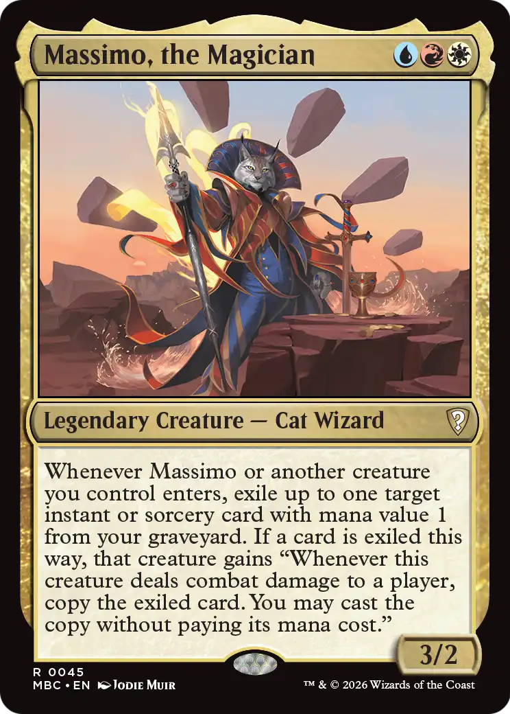 Massimo, the Magician [Mystery Booster: Commander Edition]