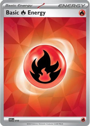 Basic Fire Energy (010)(Holo) [Scarlet & Violet: Stellar Crown]