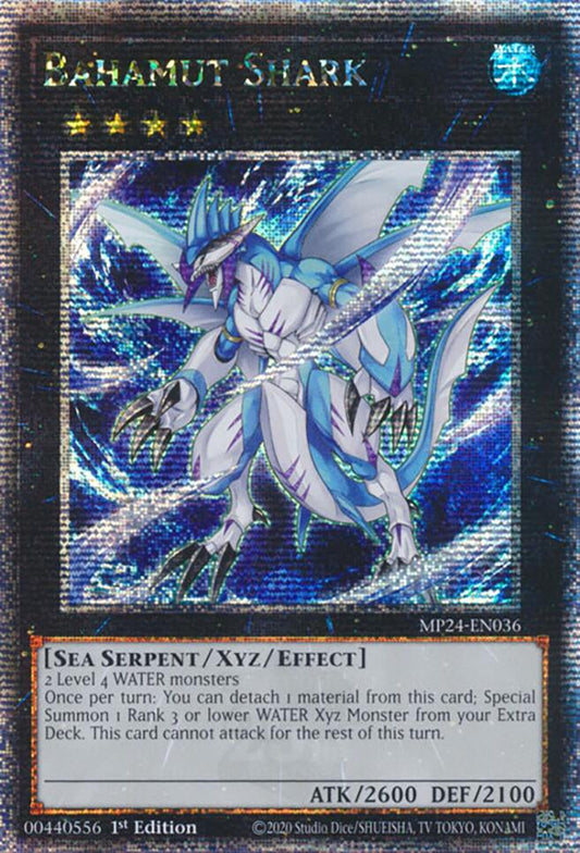 Bahamut Shark [MP24-EN036] Quarter Century Secret Rare