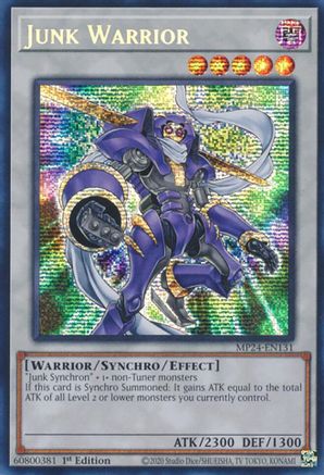 Junk Warrior [MP24-EN131] Prismatic Secret Rare