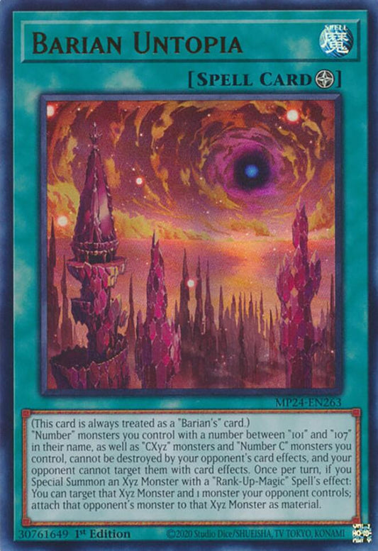Barian Untopia [MP24-EN263] Ultra Rare