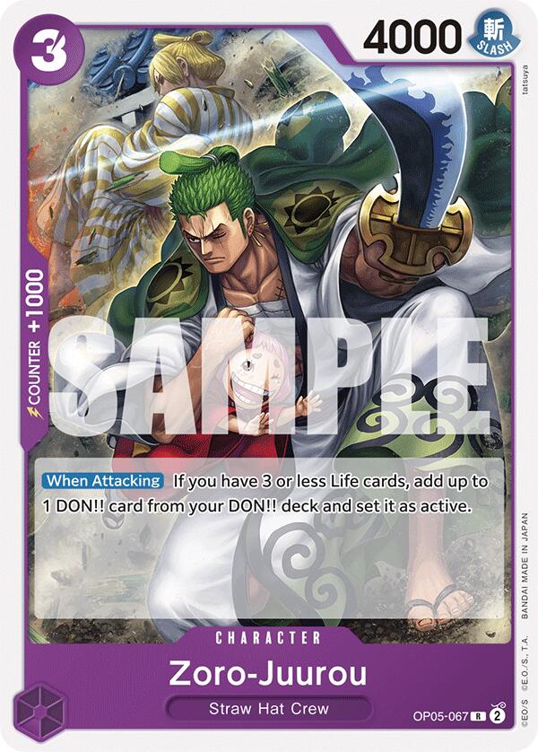 Zoro-Juurou [Starter Deck: Purple Monkey.D.Luffy]