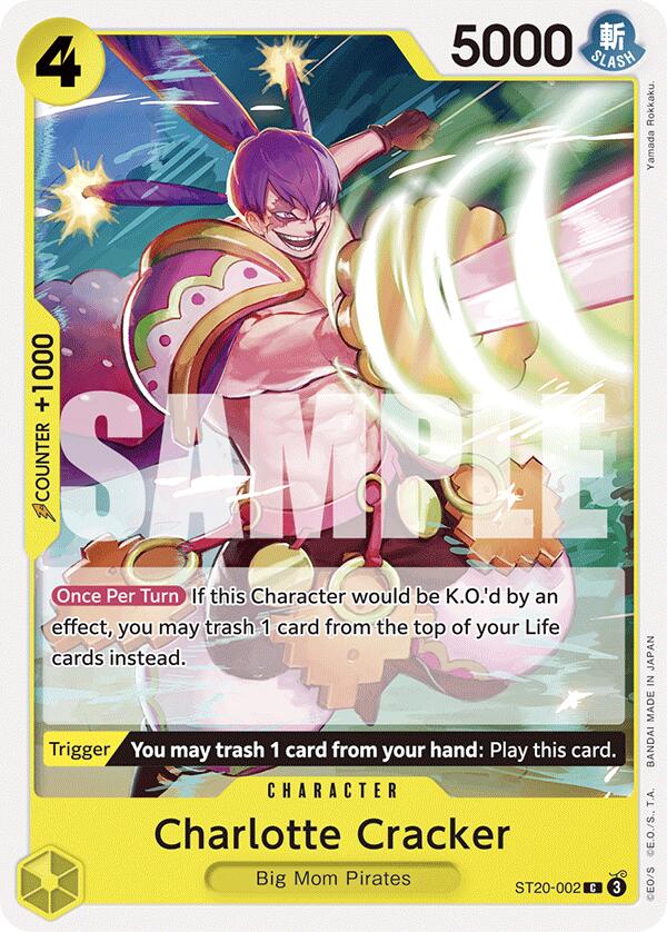 Charlotte Cracker [Starter Deck: Yellow Charlotte Katakuri]
