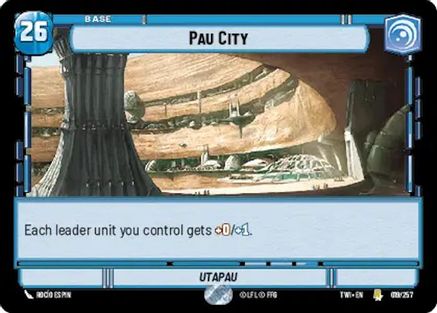 Pau City (019/257) (019/257) [Twilight of the Republic]