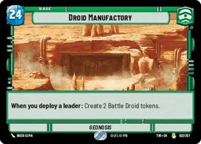 Droid Manufactory (022/257) (022/257) [Twilight of the Republic]