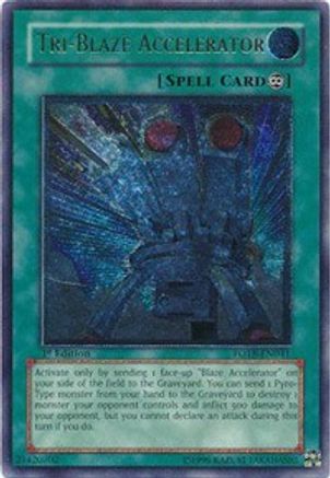 Tri-Blaze Accelerator [FOTB-EN041] Ultimate Rare