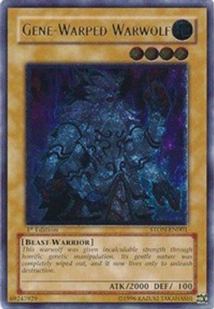 Gene-Warped Warwolf [STON-EN001] Ultimate Rare