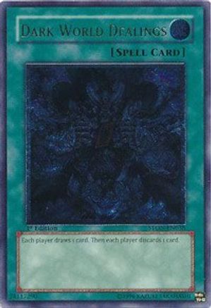 Dark World Dealings [STON-EN038] Ultimate Rare