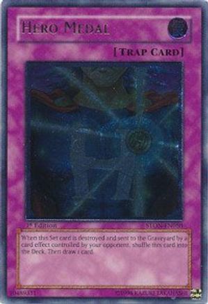 Hero Medal [STON-EN050] Ultimate Rare