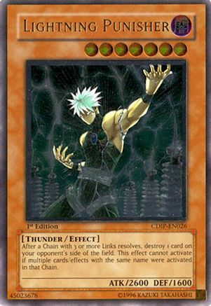 Lightning Punisher [CDIP-EN026] Ultimate Rare