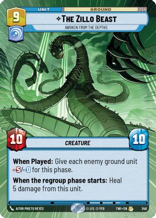 The Zillo Beast - Awoken From The Depths (340) (Hyperspace) (340) [Twilight of the Republic]