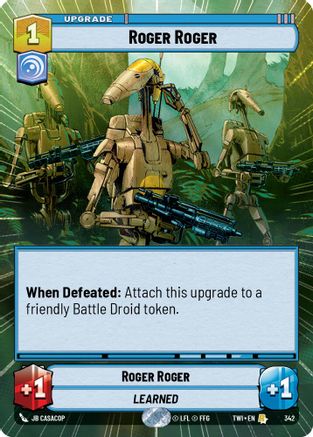 Roger Roger (342) (Hyperspace) (342) [Twilight of the Republic]