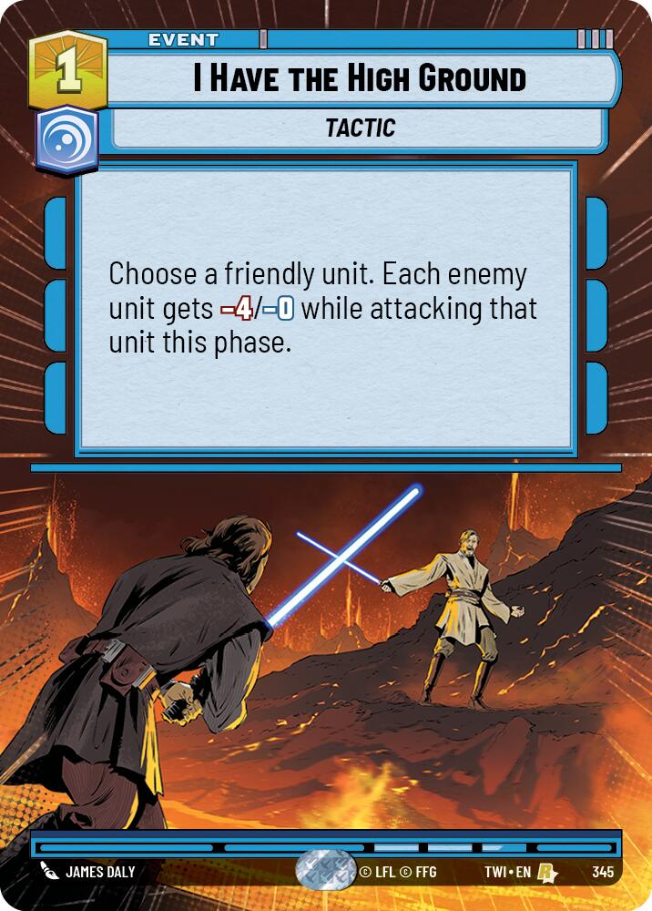 I Have the High Ground (345) (Hyperspace) (345) [Twilight of the Republic]