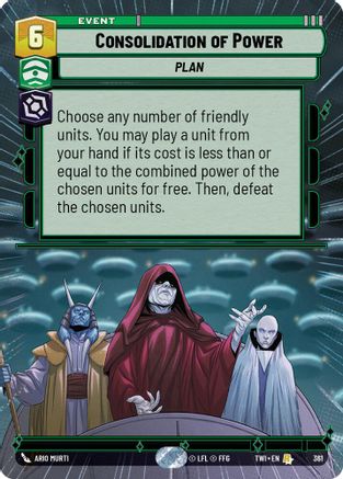 Consolidation of Power (361) (Hyperspace) (361) [Twilight of the Republic]