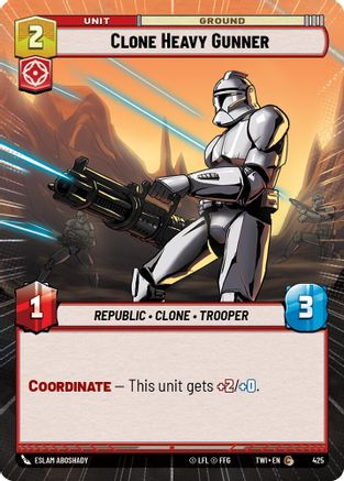Clone Heavy Gunner (425) (Hyperspace) (425) [Twilight of the Republic]