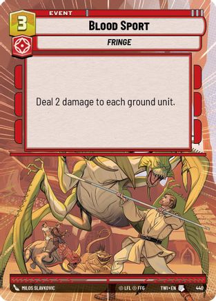 Blood Sport (440) (Hyperspace) (440) [Twilight of the Republic]