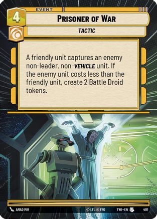 Prisoner of War (491) (Hyperspace) (491) [Twilight of the Republic]