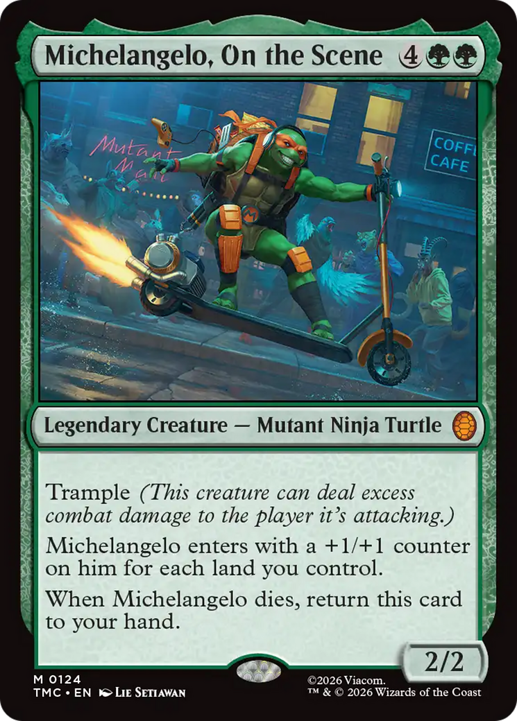 Michelangelo, On the Scene [Teenage Mutant Ninja Turtles Commander]