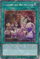 Dragonmaid Hospitality (Platinum Secret Rare) [RA03-EN068] Platinum Secret Rare