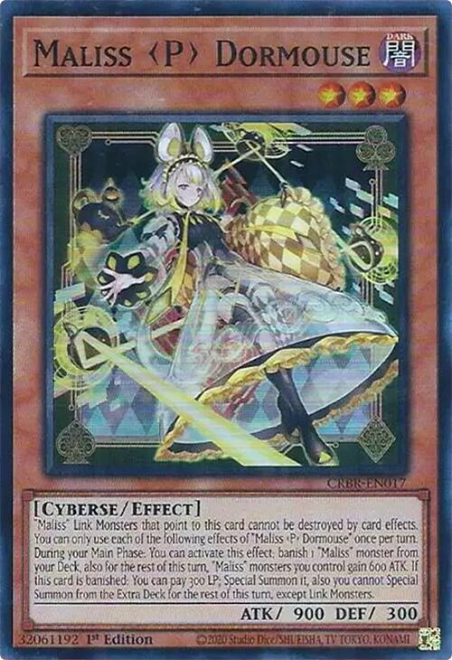 Maliss P Dormouse [CRBR-EN017] Super Rare