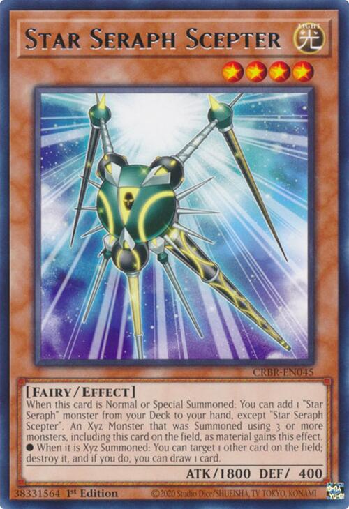 Star Seraph Scepter [CRBR-EN045] Rare