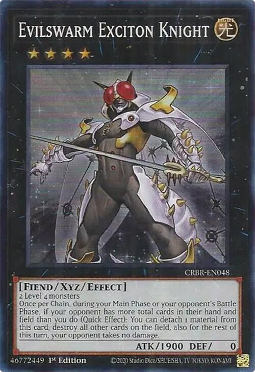 Evilswarm Exciton Knight (SR) [CRBR-EN048] Super Rare
