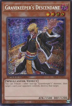 Gravekeeper's Descendant (PSR) [SBC2-ENF11] Prismatic Secret Rare