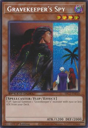 Gravekeeper's Spy (PSR) [SBC2-ENF10] Prismatic Secret Rare
