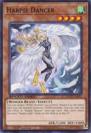Harpie Dancer [SBC2-ENH02] Common