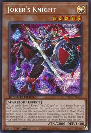 Joker's Knight (PSR) [SBC2-ENA05] Prismatic Secret Rare