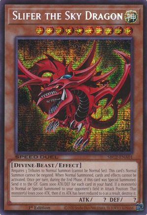 Slifer the Sky Dragon [SBC2-ENA01] Prismatic Secret Rare