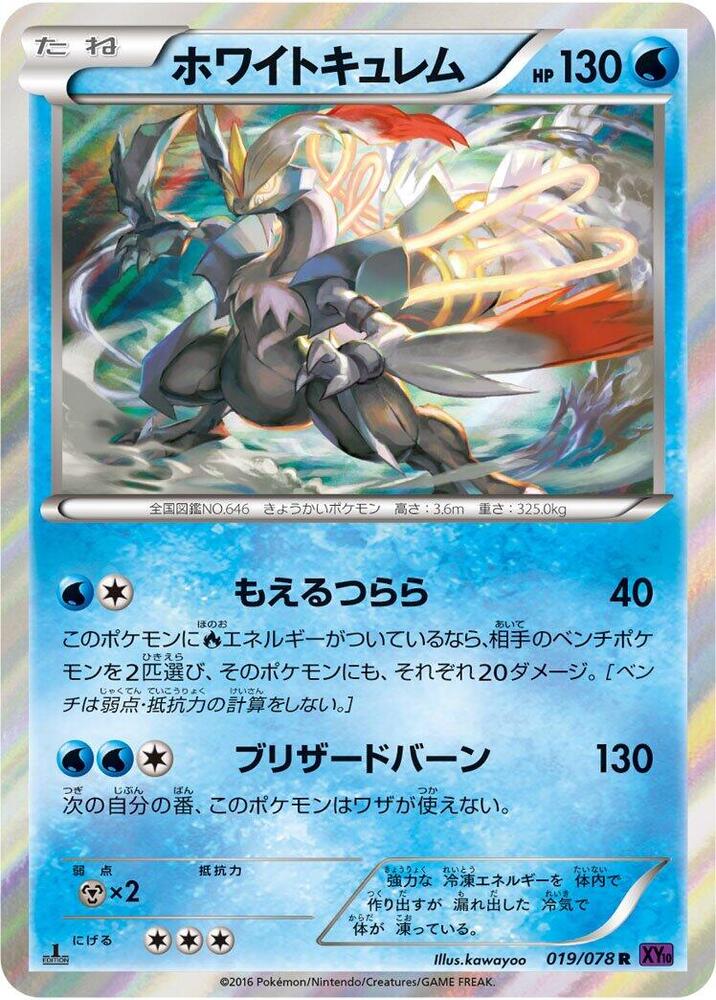 White Kyurem (019/078) [XY10: Awakening Psychic King]