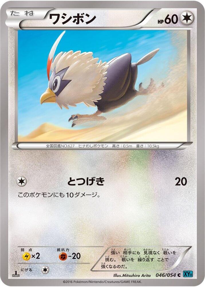 Rufflet (046/054) [XY11-Br: Cruel Traitor]