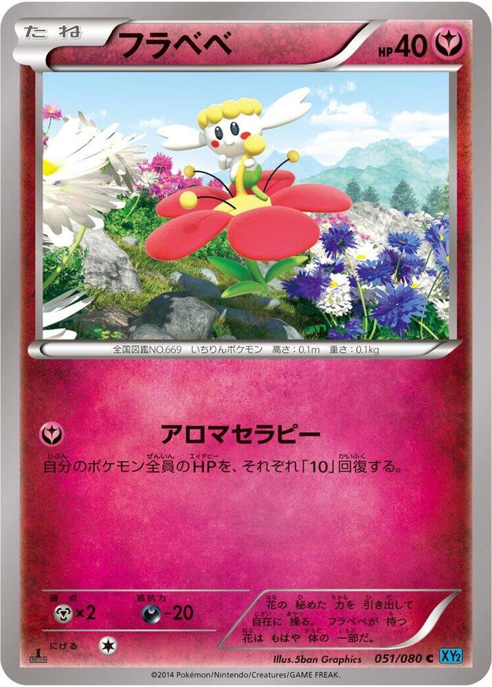 Flabebe (051/080) [XY2: Wild Blaze]