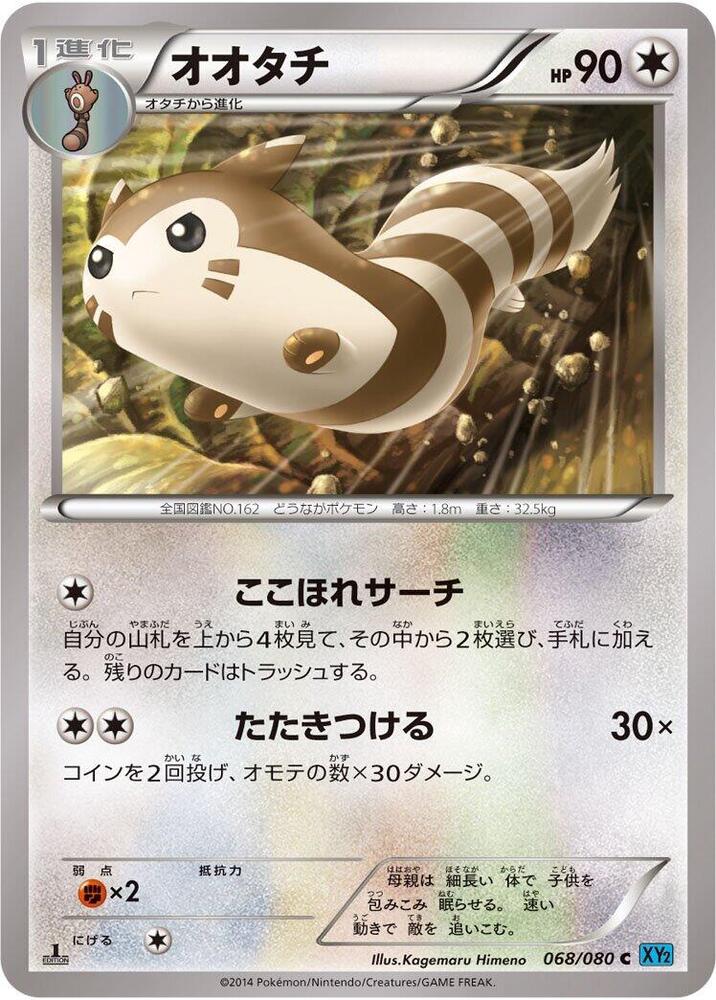 Furret (068/080) [XY2: Wild Blaze]