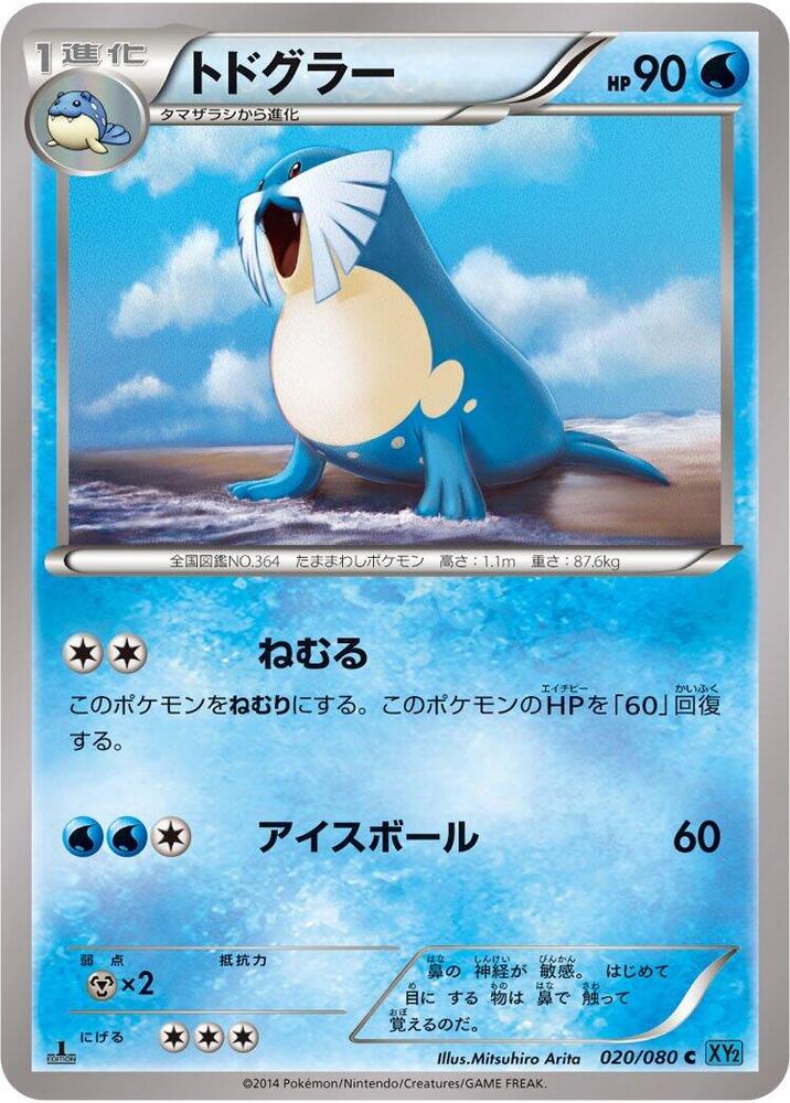 Sealeo (020/080) [XY2: Wild Blaze]