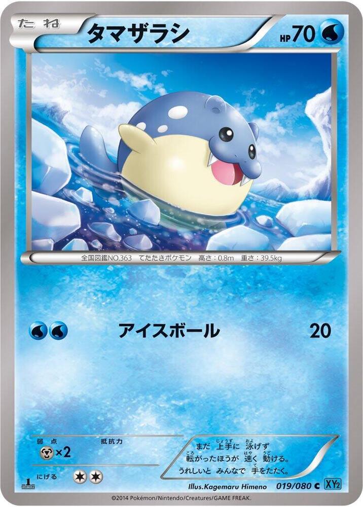 Spheal (019/080) [XY2: Wild Blaze]