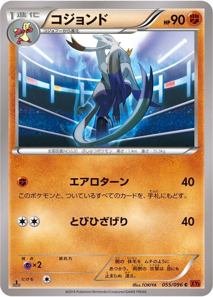 Mienshao (055/096) [XY3: Rising Fist]
