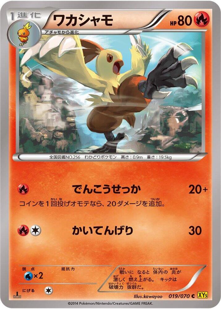 Combusken (019/070) [XY5-Bg: Gaia Volcano]